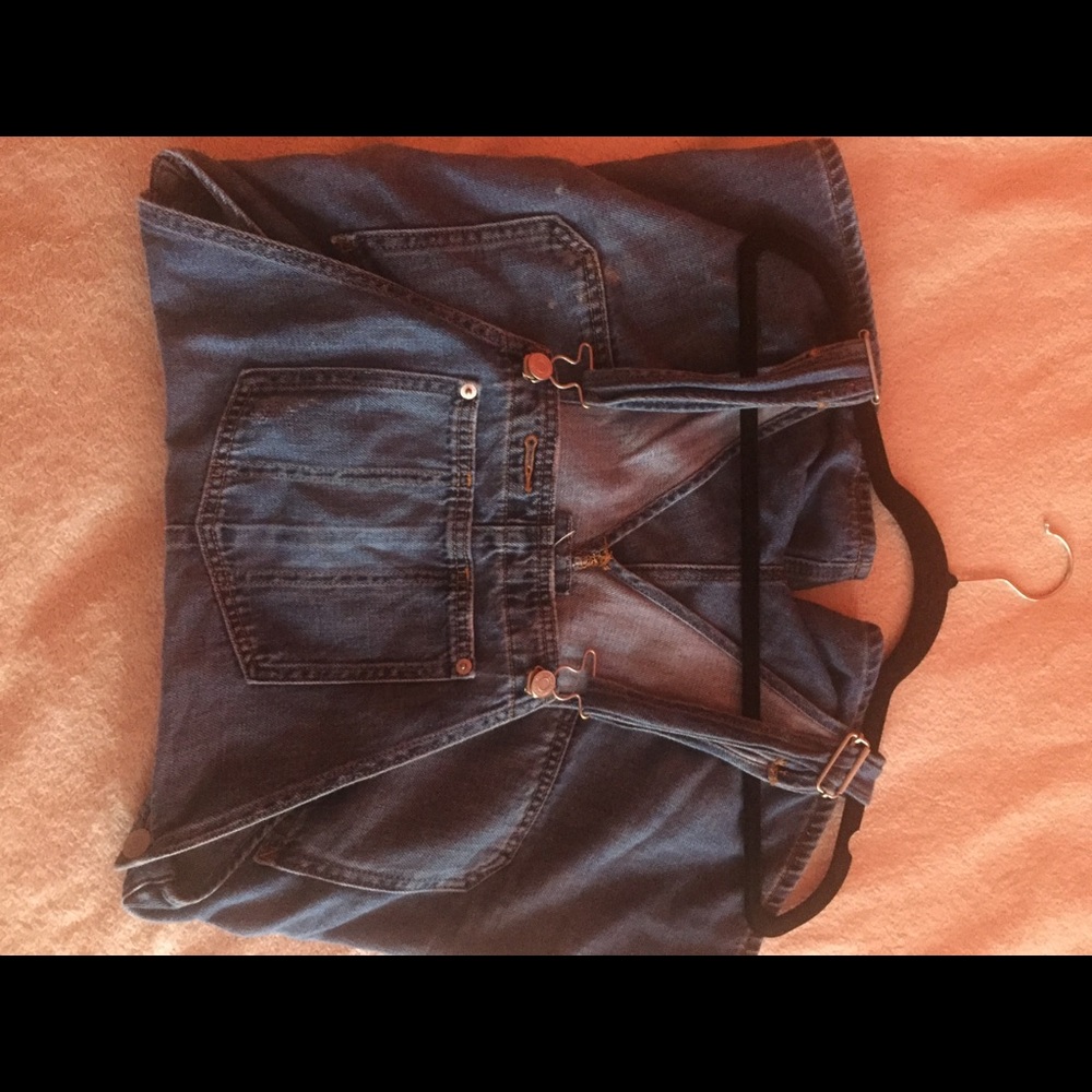 Gap women denim overalls
